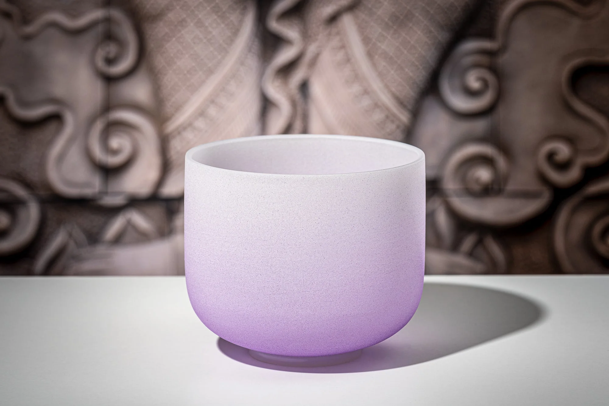 7 Chakra Color Quartz Crystal Singing Bowl Set (8"-14") - Image 3
