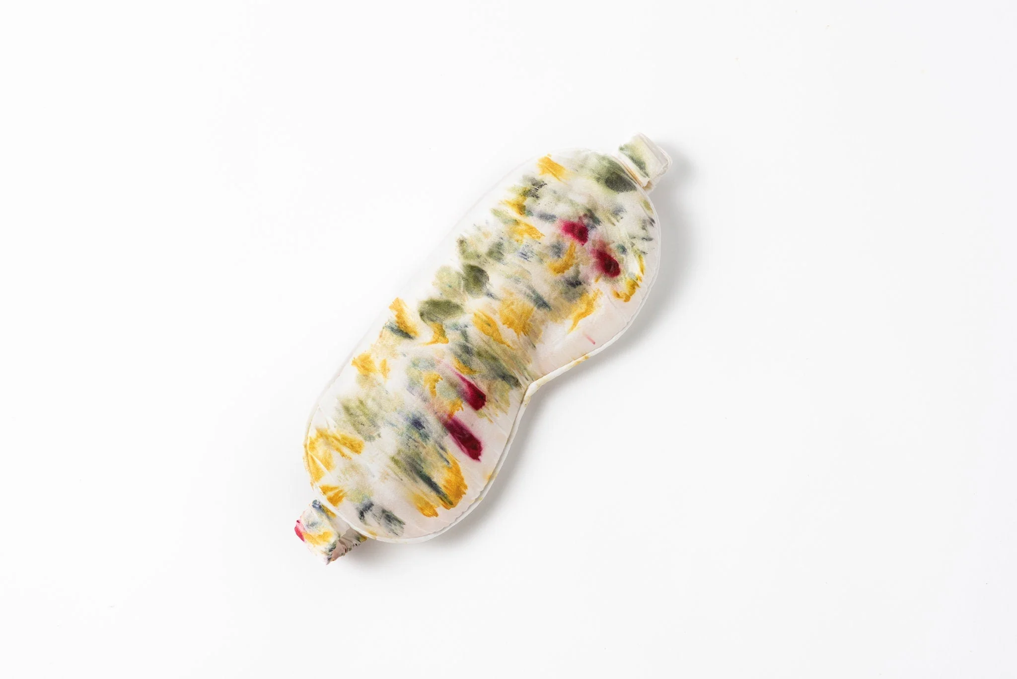 Abstract Botanically Dyed Silk Sleep Mask - Image 8