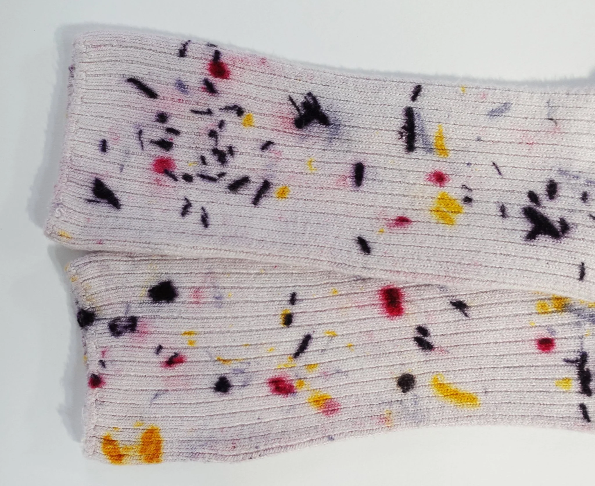 Abstract Bundled Dyed Bamboo Sock - Image 11