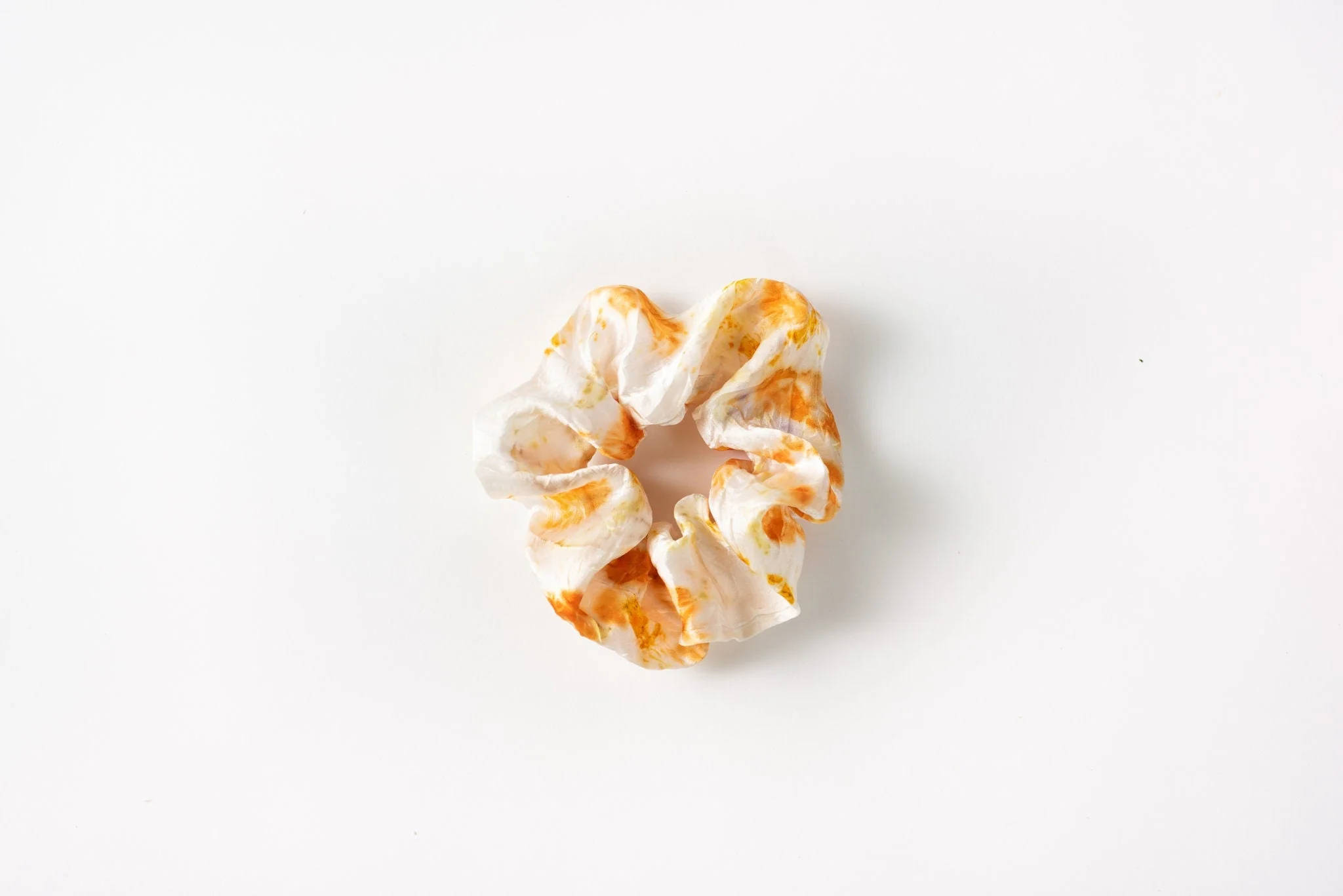 Botanically Dyed Silk Hair Scrunchie - Image 5