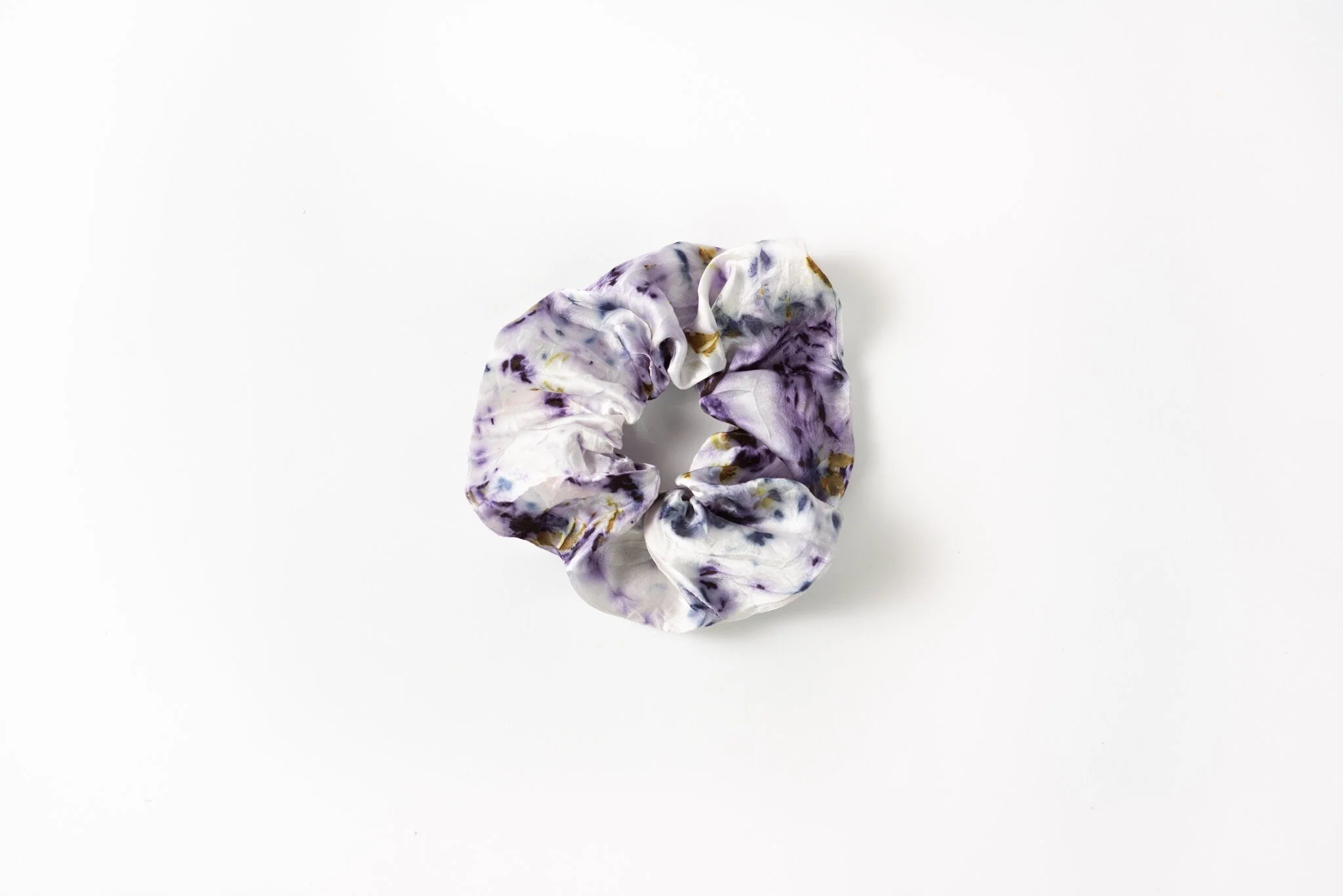 Botanically Dyed Silk Hair Scrunchie - Image 7