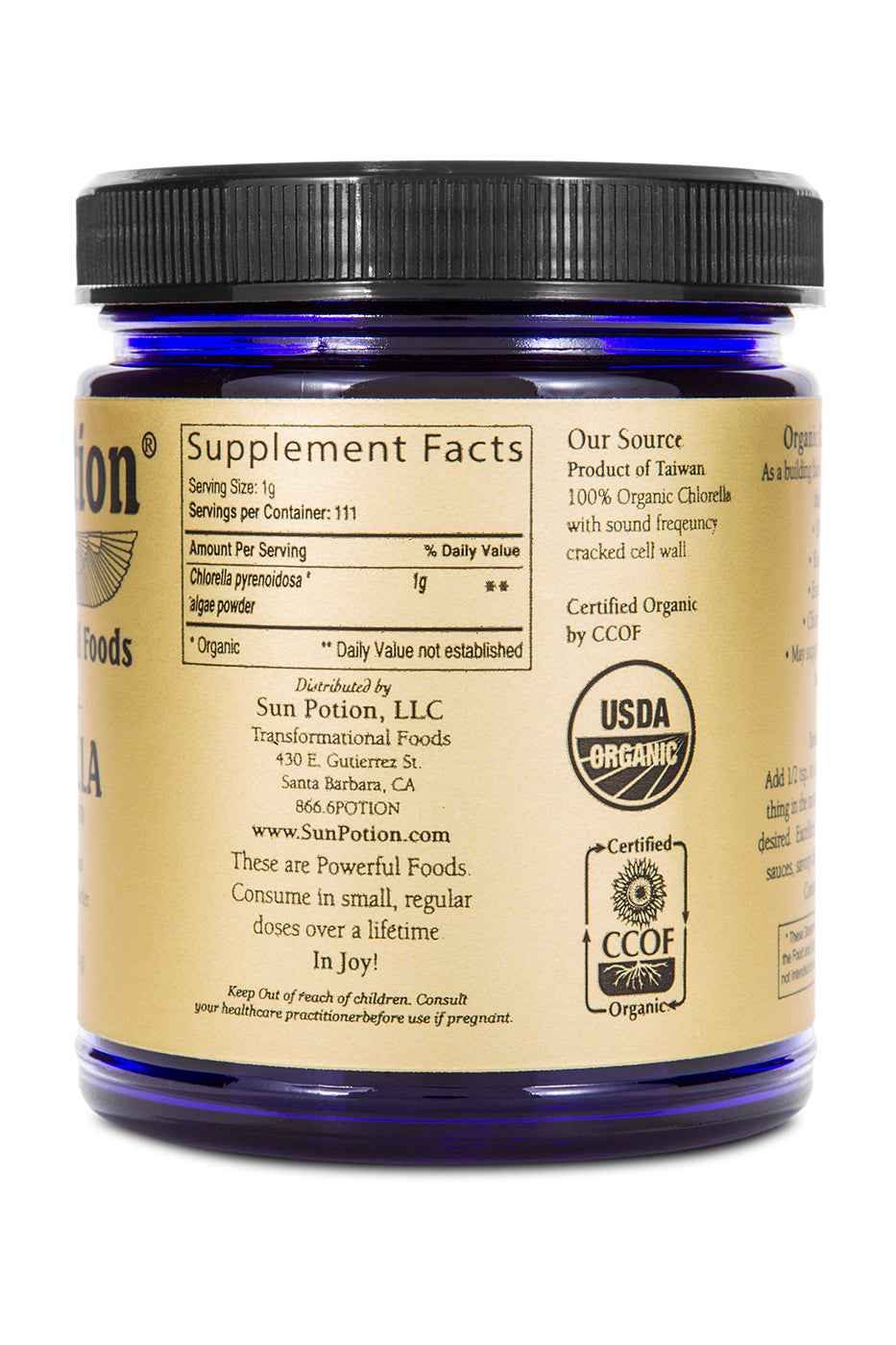 Chlorella Powder (Organic, Sound Processed) - Image 8