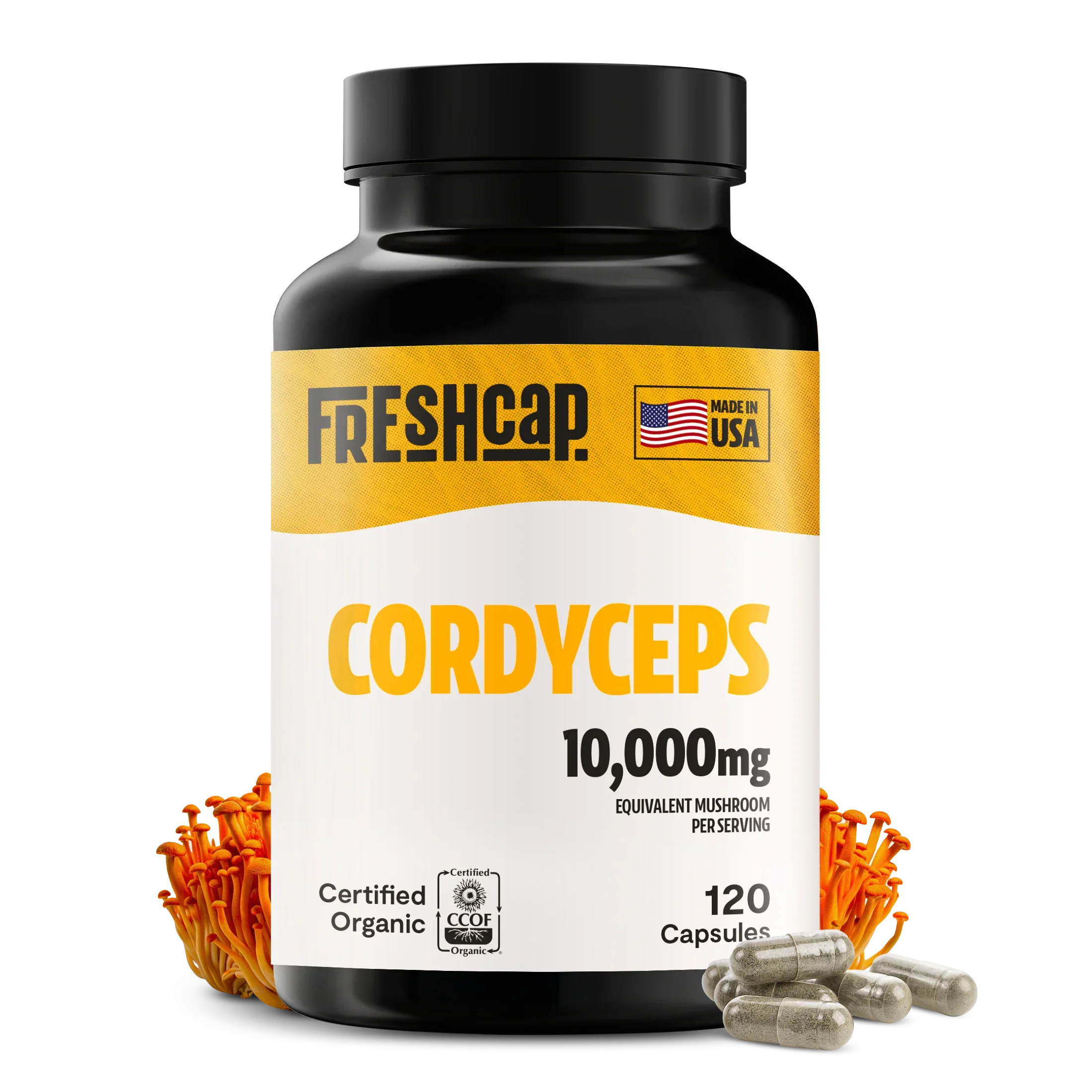 Cordyceps Mushroom Extract Capsules - Image 3