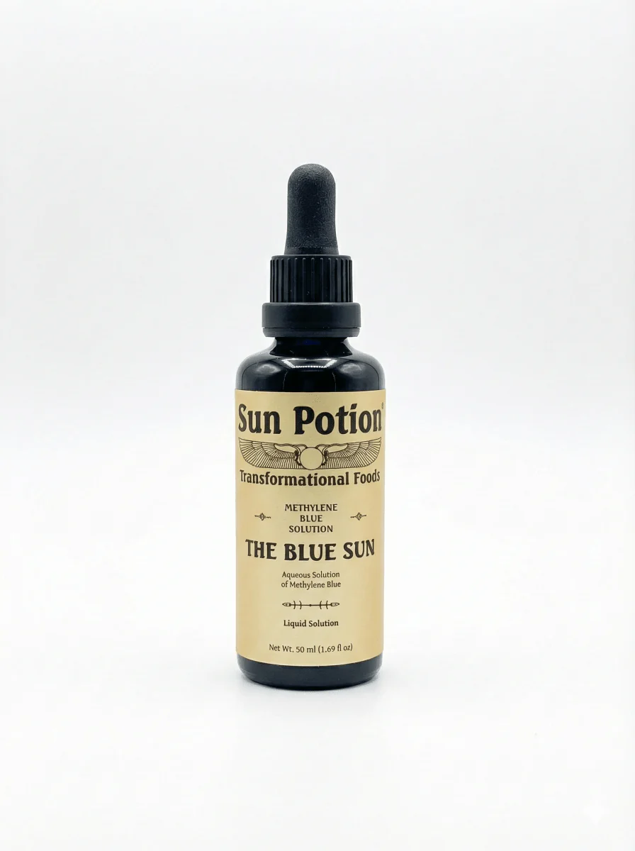The Blue Sun (Methylene Blue Solution)