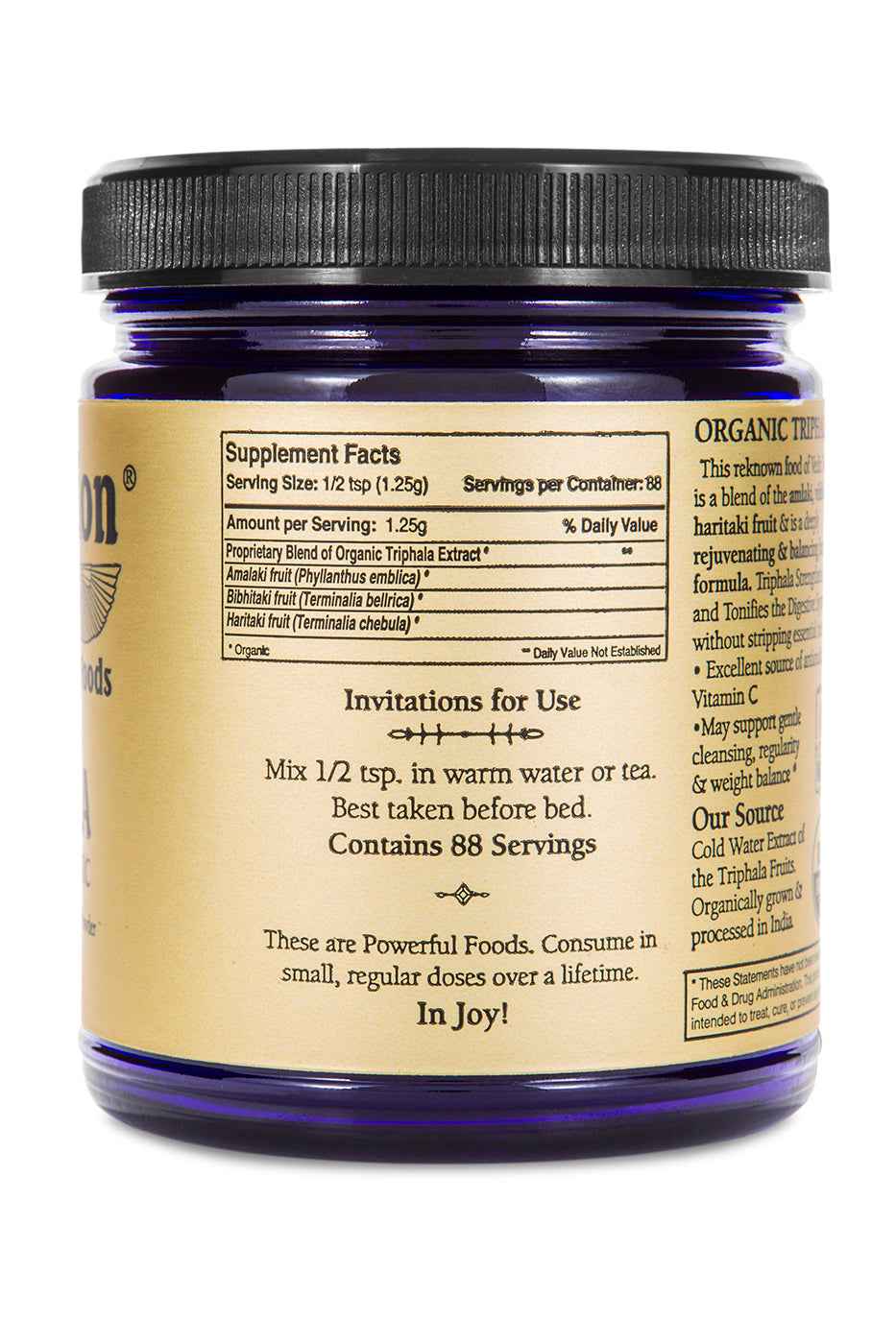 Triphala (Organic Cold Water Extract Powder) - Image 5