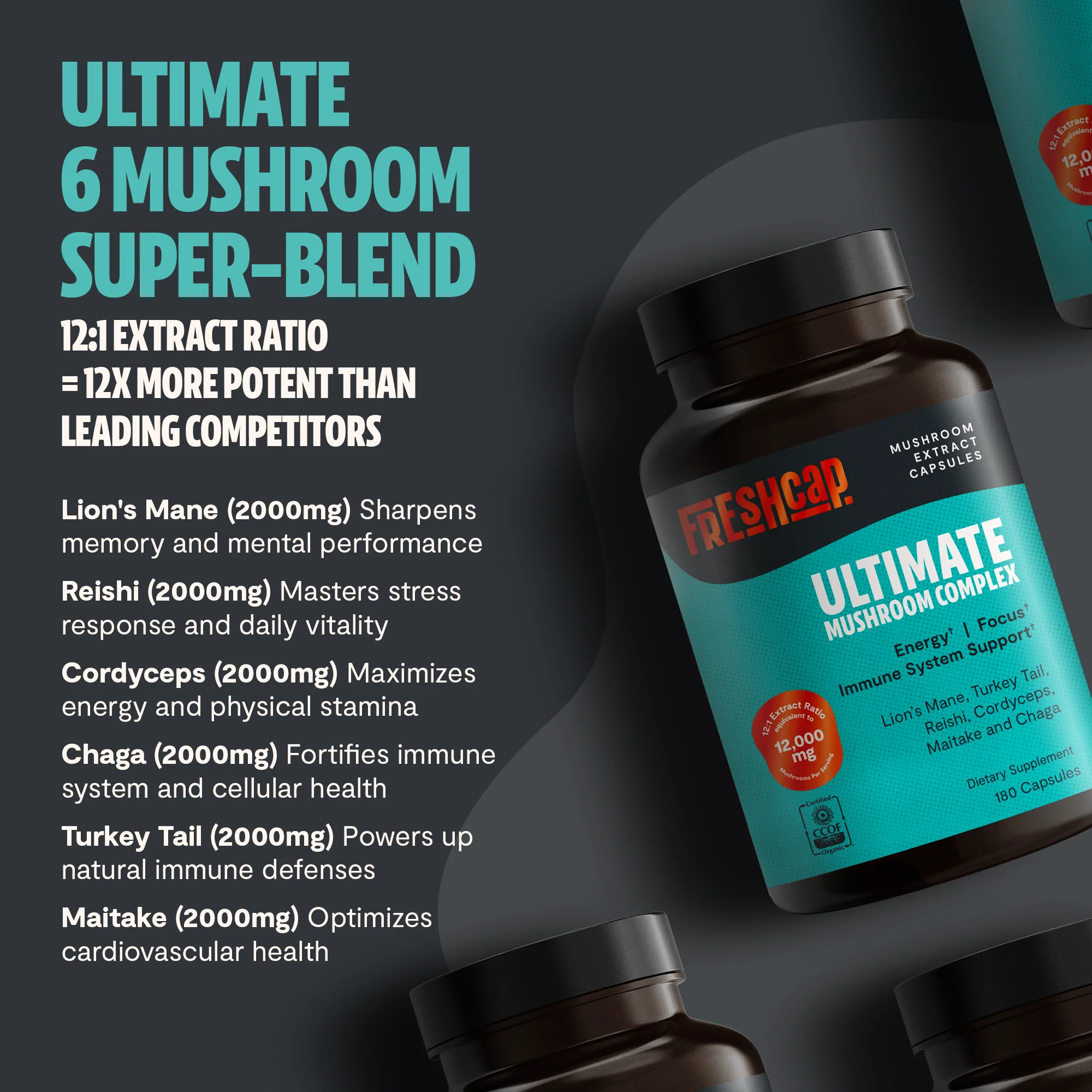 Ultimate Mushroom Complex Capsules - Image 31